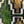 Bilum Wool Weave - Forest Green, Sandy Brown, Black and White Medium