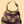 Bilum Natural Bark Weave - Maroon, Natural & Deep Sea Green Small