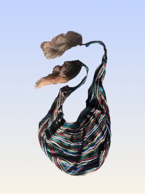 Bilum Feather and Wool Weave Extra Large
