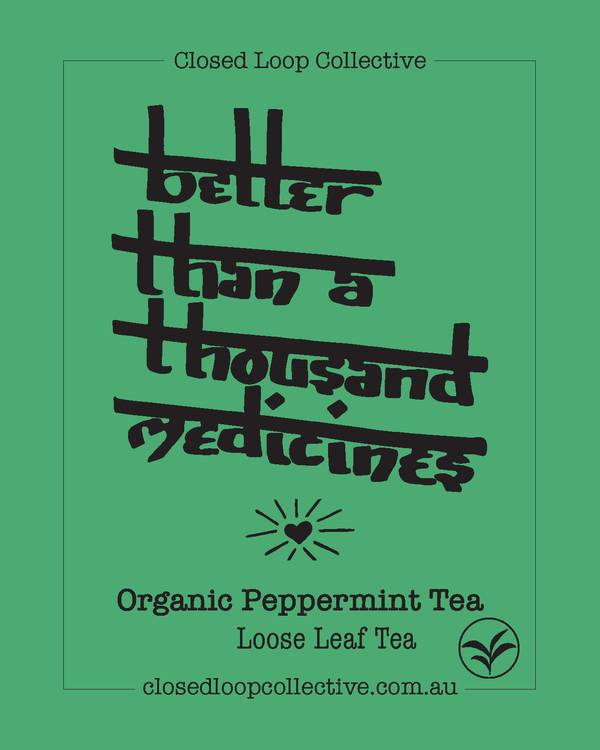 Organic Peppermint Loose Leaf Tea